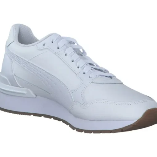 Damen Puma Klassische- & Business Schuhe<ST Runner v4 399068, Schnürschuhe, Damen, White-Glacial Gray-Gum