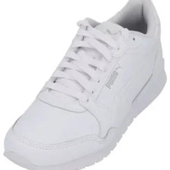Herren Puma Sneakers<ST Runner v3 L 384855 M, Sneakers Low, Herren, White- White-Gray V