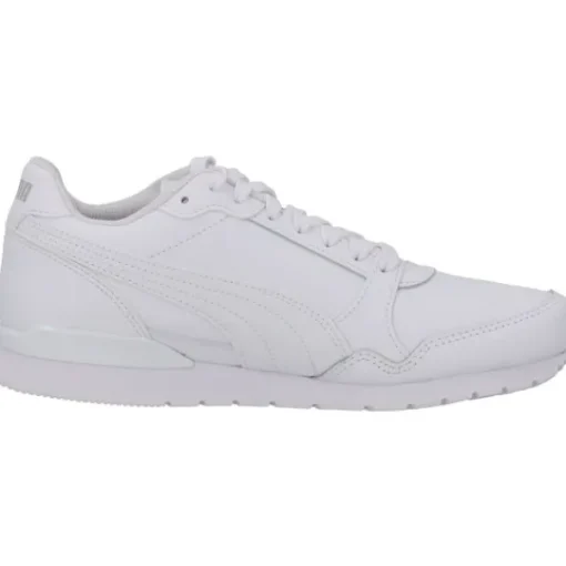 Herren Puma Sneakers<ST Runner v3 L 384855 M, Sneakers Low, Herren, White- White-Gray V