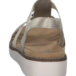 Damen Remonte Sandaletten<D2073, Keilsandaletten, Damen, Beige
