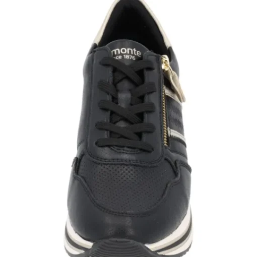 Damen Remonte Klassische- & Business Schuhe<D1318, Schnürschuhe, Damen, Schwarz