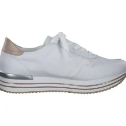 Damen Remonte Klassische- & Business Schuhe<D1318, Schnürschuhe, Damen, weiss/argento/rosegold/weiss
