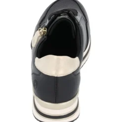 Damen Remonte Klassische- & Business Schuhe<D1318, Schnürschuhe, Damen, Schwarz