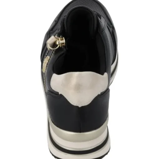 Damen Remonte Klassische- & Business Schuhe<D1327, Schnürschuhe, Damen, nero/muschel/schwarz