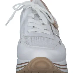 Damen Remonte Klassische- & Business Schuhe<D1318, Schnürschuhe, Damen, weiss/argento/rosegold/weiss