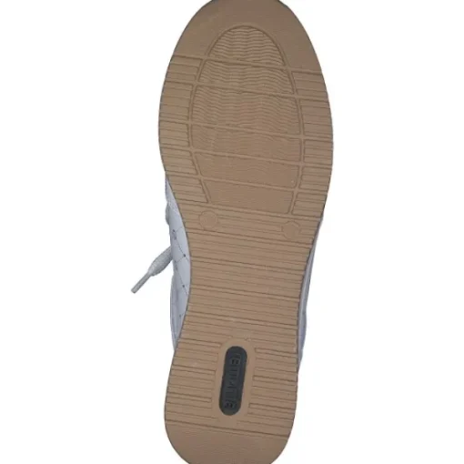 Damen Remonte Klassische- & Business Schuhe<D3211, Schnürschuhe, Damen, weiss/weiss/alloy/lightgold