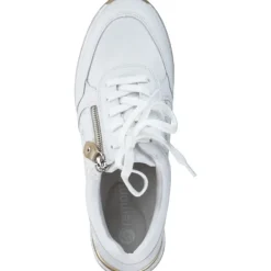 Damen Remonte Klassische- & Business Schuhe<D3211, Schnürschuhe, Damen, weiss/weiss/alloy/lightgold