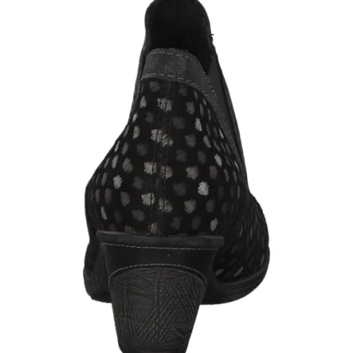 Damen Remonte Stiefel<D8790, Stiefeletten, Damen, Schwarz (Graphit/Schwarz/Royal-Multi)