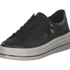 Damen Remonte Klassische- & Business Schuhe<D1C01, Schnürschuhe, Damen, schwarz/schwarz-antique/antik/
