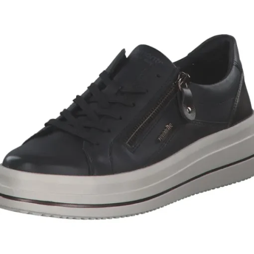 Damen Remonte Klassische- & Business Schuhe<D1C01, Schnürschuhe, Damen, schwarz/schwarz-antique/antik/