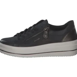 Damen Remonte Klassische- & Business Schuhe<D1C01, Schnürschuhe, Damen, schwarz/schwarz-antique/antik/