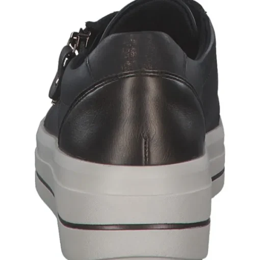 Damen Remonte Klassische- & Business Schuhe<D1C01, Schnürschuhe, Damen, schwarz/schwarz-antique/antik/