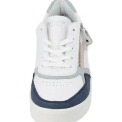 Damen Remonte Klassische- & Business Schuhe<D0J01, Schnürschuhe, Damen, jeans/weiss/bleu/rose/weiss