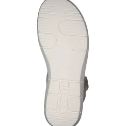 Damen Remonte Sandaletten<D2K53, Keilsandaletten, Damen, weiss/argento/lightbrass/paleg