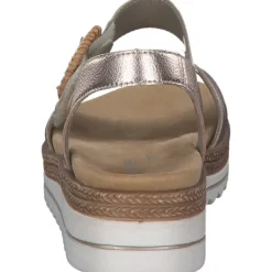 Damen Remonte Sandaletten<D0Q52, Keilsandaletten, Damen, kupfer