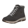 Damen Remonte Stiefel<D1S71-45, Stiefeletten, Damen, smoke/schoko