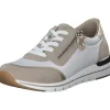 Damen Remonte Klassische- & Business Schuhe<R6709, Schnürschuhe, Damen, Weiß Beige