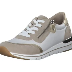 Damen Remonte Klassische- & Business Schuhe<R6709, Schnürschuhe, Damen, Weiß Beige