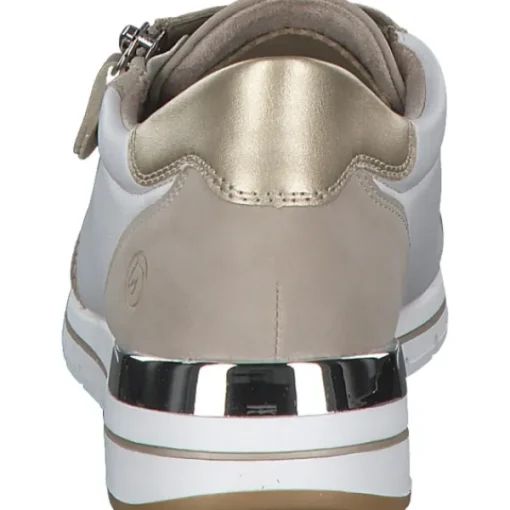 Damen Remonte Klassische- & Business Schuhe<R6709, Schnürschuhe, Damen, Weiß Beige
