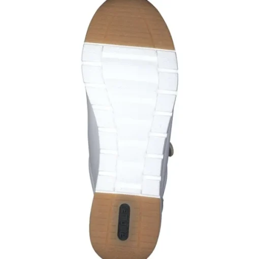 Damen Remonte Klassische- & Business Schuhe<R6709, Schnürschuhe, Damen, Weiß Beige