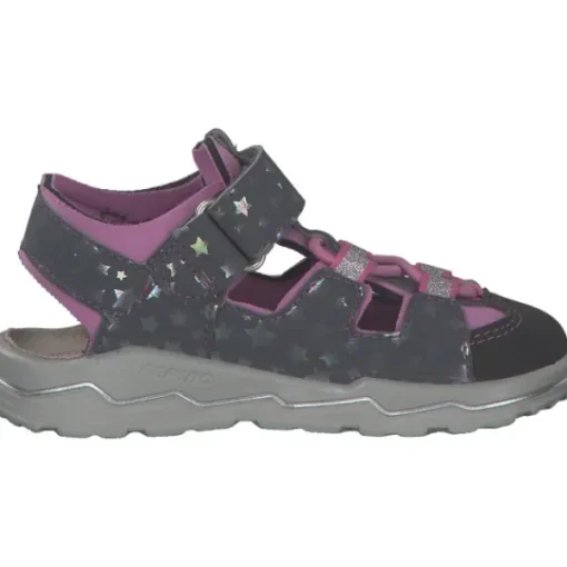 Kinder Ricosta Sandalen<Gery 2900302 W, Sandalen (Kinder), Kinder, graphit/rosada