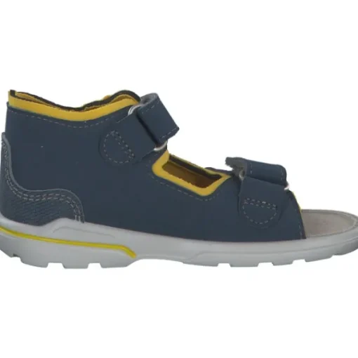 Kinder Ricosta Sandaletten<Ocean 3202002, Sandaletten, Kinder, Blau/Gelb
