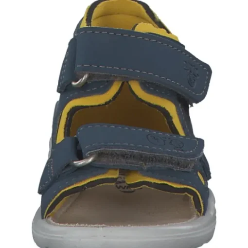 Kinder Ricosta Sandaletten<Ocean 3202002, Sandaletten, Kinder, Blau/Gelb