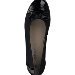 Damen Rieker Ballerinas<45358, Ballerinas, Damen, black/schwarz