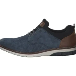 Herren Rieker Klassische- & Business Schuhe<14450, Business-Schnürschuhe, Herren, Blau