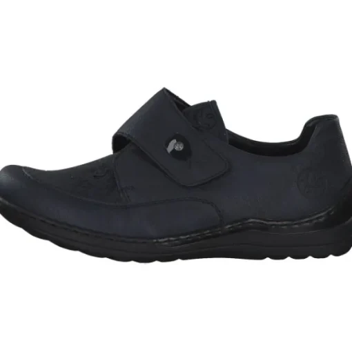 Damen Rieker Klassische- & Business Schuhe<48951, Klassische Halbschuhe, Damen, ozean/navy/marine