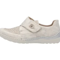 Damen Rieker Klassische- & Business Schuhe<48951, Klassische Halbschuhe, Damen, beige-gold/perlcreme/cliff