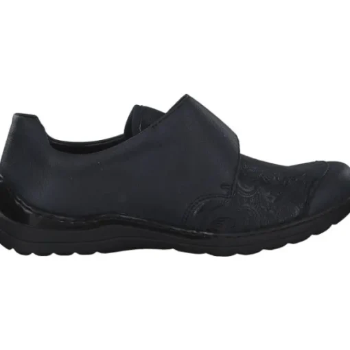 Damen Rieker Klassische- & Business Schuhe<48951, Klassische Halbschuhe, Damen, ozean/navy/marine