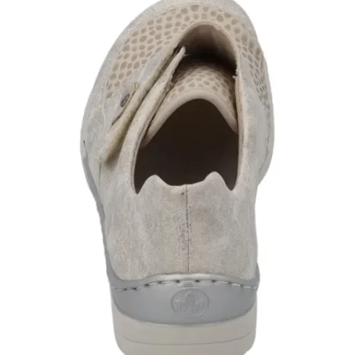 Damen Rieker Klassische- & Business Schuhe<48951, Klassische Halbschuhe, Damen, beige-gold/perlcreme/cliff