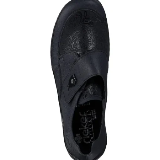 Damen Rieker Klassische- & Business Schuhe<48951, Klassische Halbschuhe, Damen, ozean/navy/marine