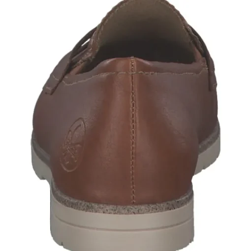 Damen Rieker Slipper<45300, Mokassins, Damen, Cayenne