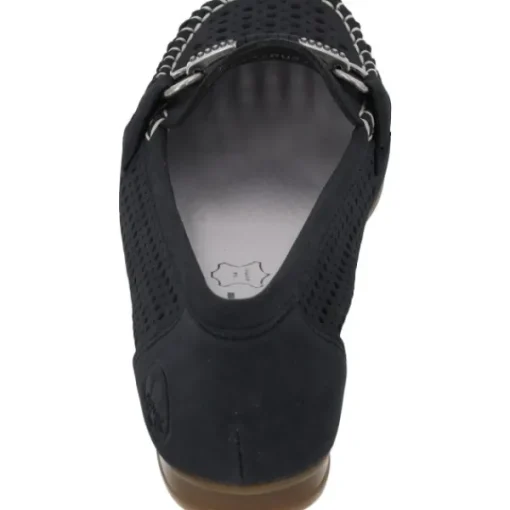 Damen Rieker Slipper<40065, Mokassins, Damen, Pazifik