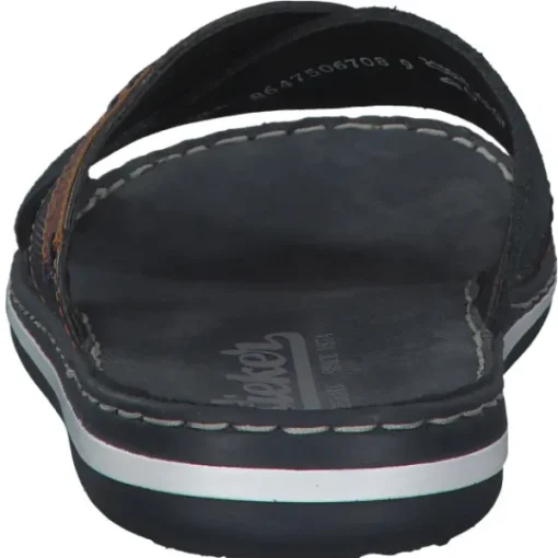Herren Rieker Pantoletten & Badeschuhe<21098, Pantoletten & Badeschuhe, Herren, Blau