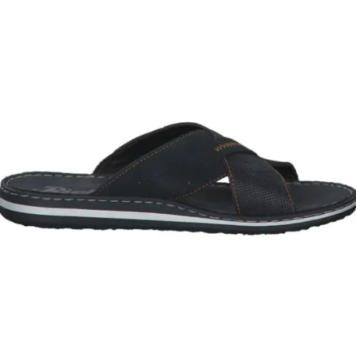 Herren Rieker Pantoletten & Badeschuhe<21098, Pantoletten & Badeschuhe, Herren, Blau