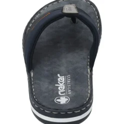 Herren Rieker Pantoletten & Badeschuhe<21097, Pantoletten & Badeschuhe, Herren, Blau
