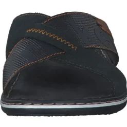 Herren Rieker Pantoletten & Badeschuhe<21098, Pantoletten & Badeschuhe, Herren, Blau