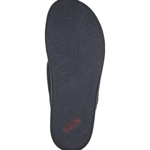 Herren Rieker Pantoletten & Badeschuhe<21098, Pantoletten & Badeschuhe, Herren, Blau
