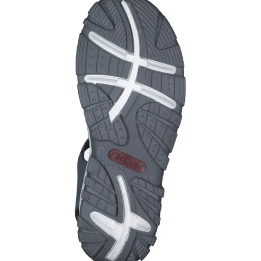 Damen Rieker Sandalen<68871, Sandalen, Damen, Blau - Marineblau