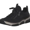 Damen Rieker Klassische- & Business Schuhe<45973, Schnürschuhe, Damen, Schwarz