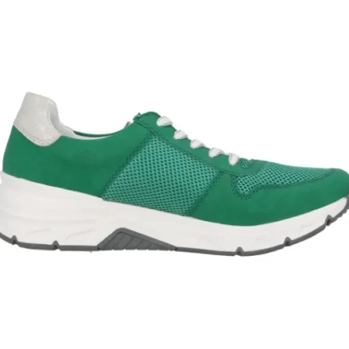 Damen Rieker Klassische- & Business Schuhe<48135, Schnürschuhe, Damen, Grün