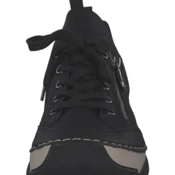 Damen Rieker Klassische- & Business Schuhe<45973, Schnürschuhe, Damen, Schwarz