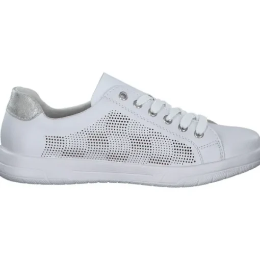 Damen Rieker Klassische- & Business Schuhe<45606, Schnürschuhe, Damen, Weiß