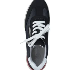 Damen Rieker Klassische- & Business Schuhe<58923, Schnürschuhe, Damen, pazifik/pazifik/weiss
