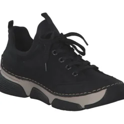Damen Rieker Klassische- & Business Schuhe<45973, Schnürschuhe, Damen, Schwarz