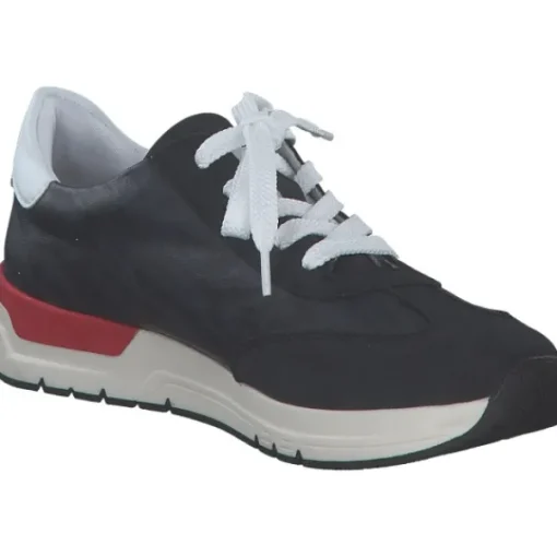 Damen Rieker Klassische- & Business Schuhe<58923, Schnürschuhe, Damen, pazifik/pazifik/weiss