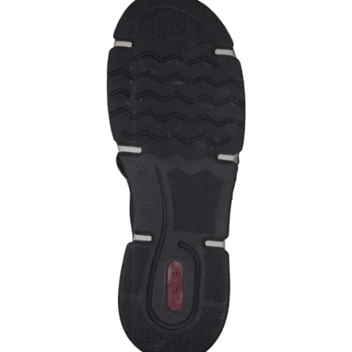 Damen Rieker Klassische- & Business Schuhe<45973, Schnürschuhe, Damen, Schwarz
